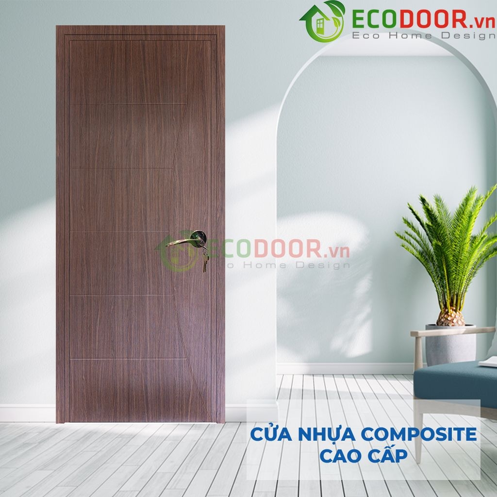 Ecodoor cung cấp cửa nhựa composite TPHCM đẹp, độ bền cao. Phù hợp làm cửa thông phòng trong không gian mọi ngôi nhà.